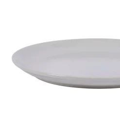 PRO.MUNDI Assiette plate rond écru grès émaillé Ø 27 cm Gres Couleur