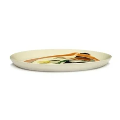 SERAX Assiette plate rond Face 1 grès émaillé Ø 22,5 cm Feast By Ottolenghi Outlet