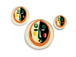 Assiette plate rond Face 1 grès émaillé Ø 35 cm Feast By Ottolenghi - SERAX