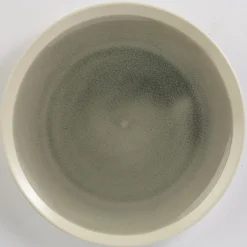 PRO.MUNDI Assiette plate rond gris grès émaillé Ø 25,5 cm Winter Discount