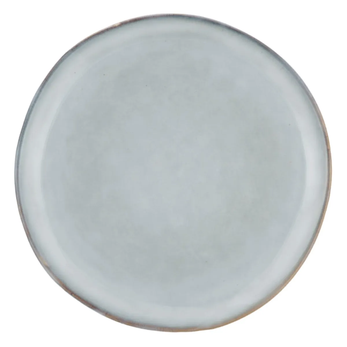 PRO.MUNDI Assiette plate rond gris grès émaillé Ø 20 cm Sky Best