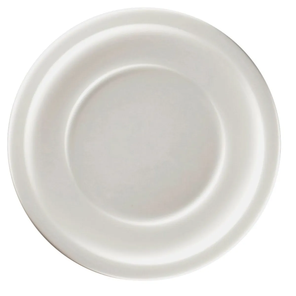 RAK Assiette plate rond gris porcelaine vitrifiée Ø 27,6 cm stone Ease Clearance