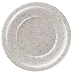 RAK Assiette plate rond gris porcelaine vitrifiée Ø 20,2 cm stone Ease New