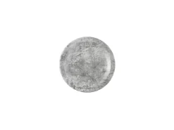 Assiette plate rond gris porcelaine vitrifiée Ø 15,2 cm Urban - DUDSON Outlet