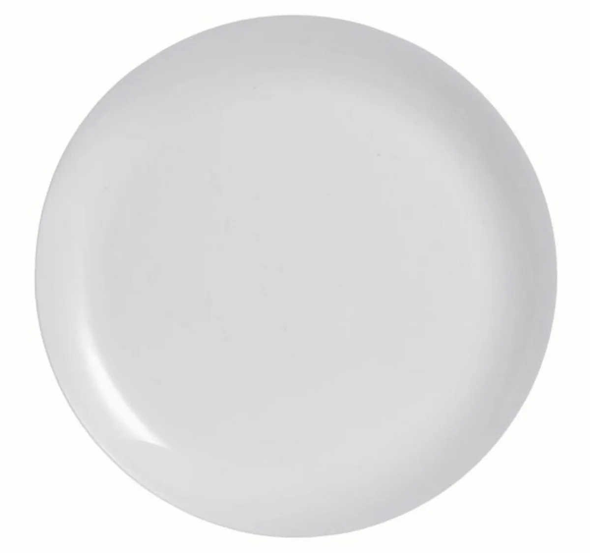 ARCOROC Assiette plate rond gris verre opal Ø 27,3 cm Evolutions Clearance