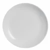 ARCOROC Assiette plate rond gris verre opal Ø 19 cm Evolutions   Hot