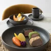 ACCOLADE Assiette plate rond grès émaillé Ø 28 cm Tornado Best