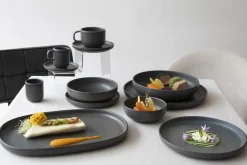 ACCOLADE Assiette plate rond grès émaillé Ø 28 cm Tornado Best
