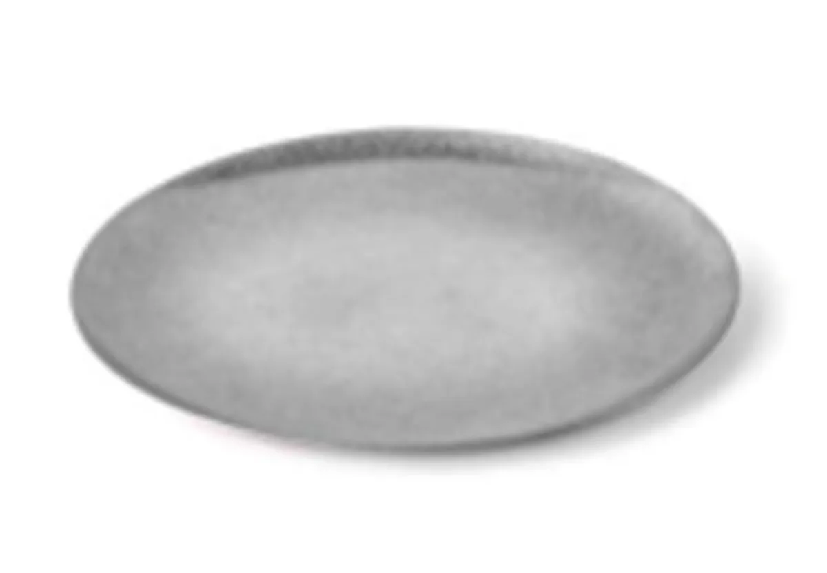 PUJADAS Assiette plate rond inox Ø 23 cm Vintage Outlet