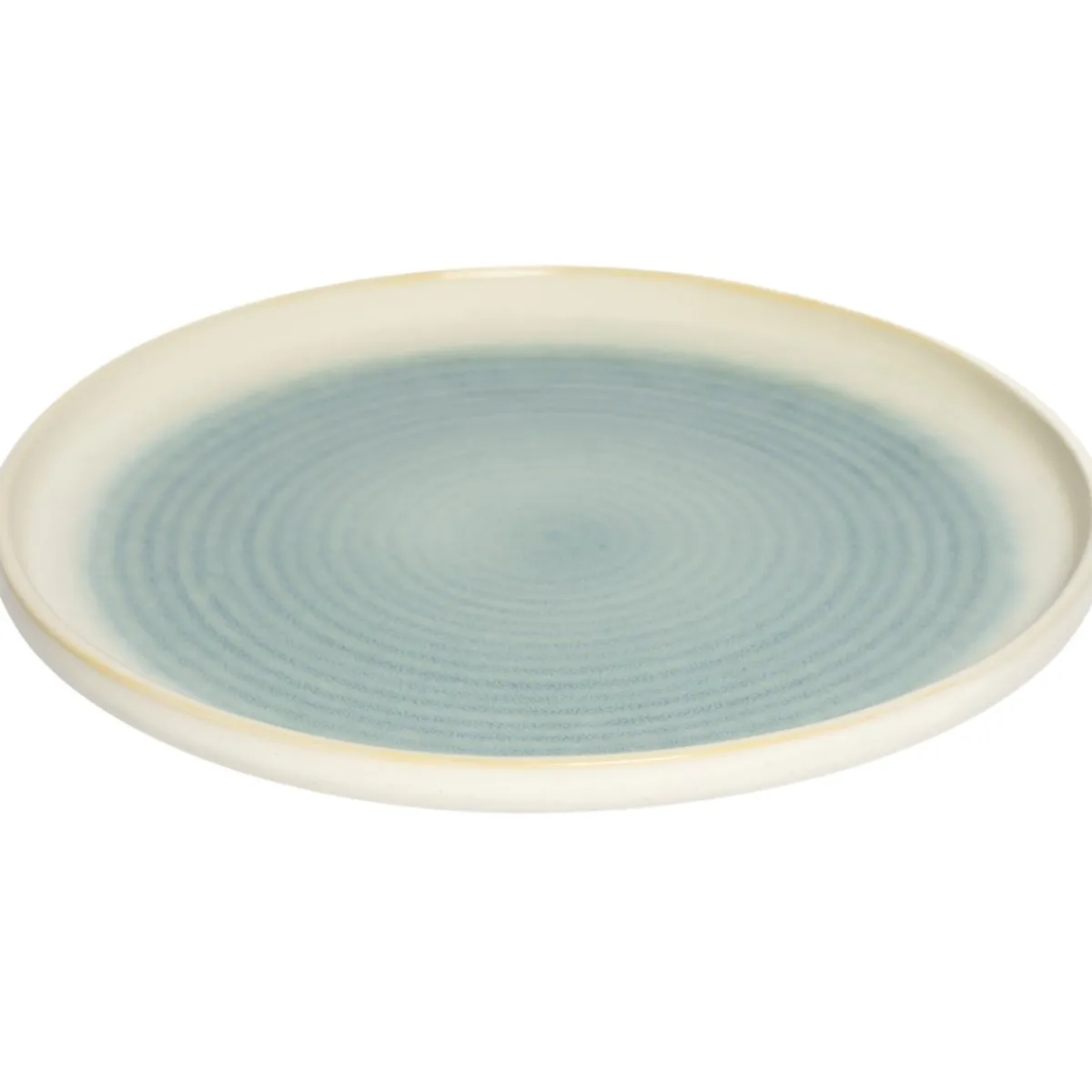 PRO.MUNDI Assiette plate rond ivoire grès émaillé Ø 27,5 cm Pacific Online