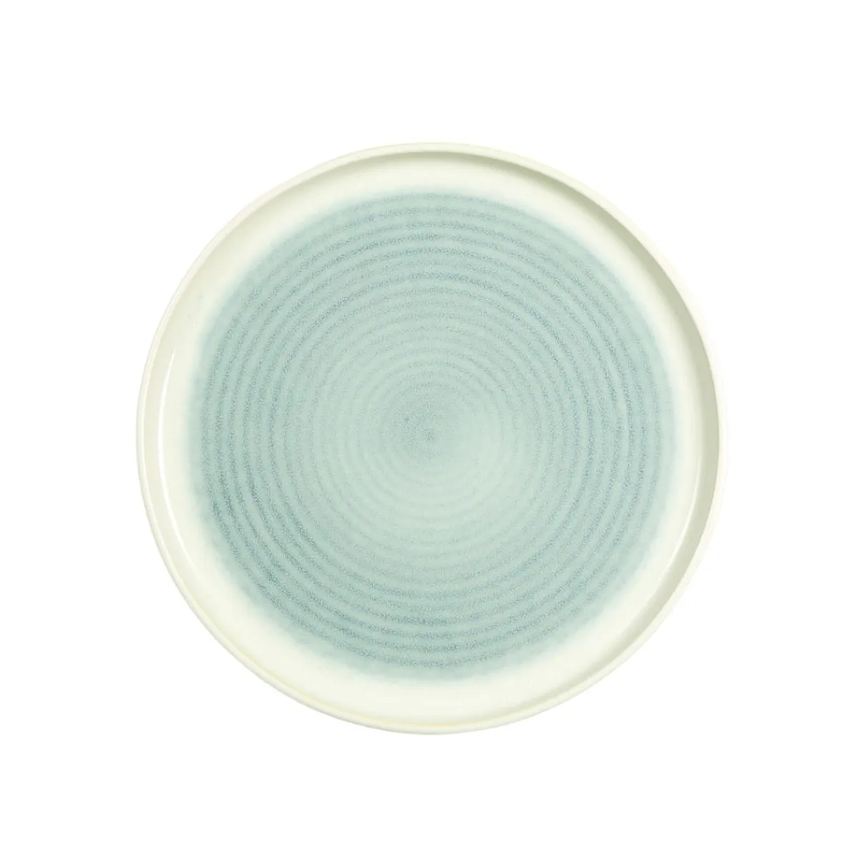 PRO.MUNDI Assiette plate rond ivoire grès émaillé Ø 22 cm Pacific Online