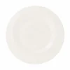 Assiette plate rond ivoire porcelaine vitrifiée Ø 29,6 cm Giro - RAK