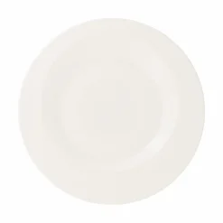 Assiette plate rond ivoire porcelaine vitrifiée Ø 29,6 cm Giro - RAK