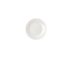 Assiette plate rond ivoire porcelaine vitrifiée Ø 13 cm Banquet - RAK Hot