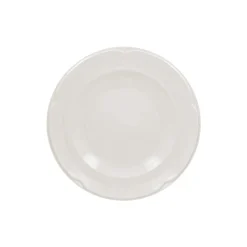 Assiette plate rond ivoire porcelaine vitrifiée Ø 27 cm Anna - RAK Discount