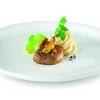 Assiette plate rond ivoire porcelaine vitrifiée Ø 27,7 cm Ska - RAK Online
