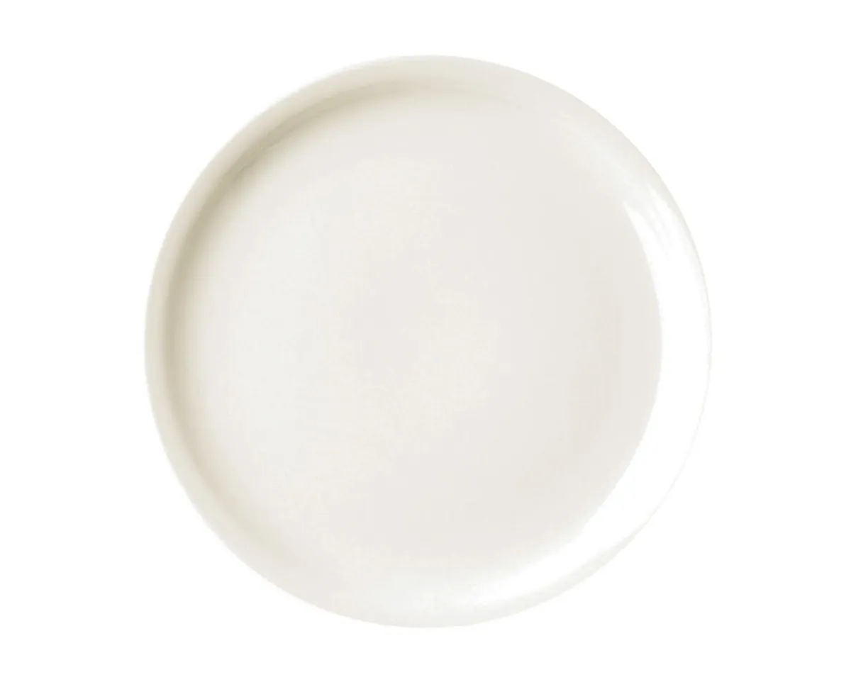 Assiette plate rond ivoire porcelaine vitrifiée Ø 27,7 cm Ska - RAK Online