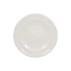 Assiette plate rond ivoire porcelaine vitrifiée Ø 23,7 cm Anna - RAK