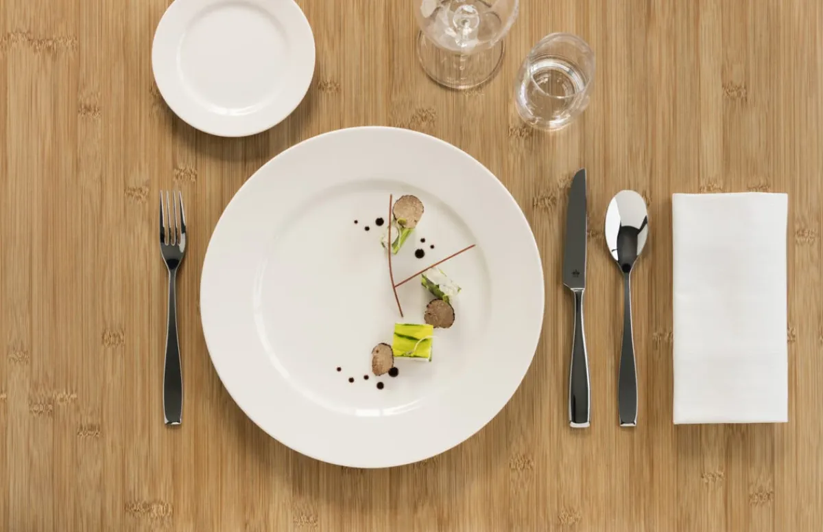 RAK Assiette plate rond ivoire porcelaine vitrifiée Ø 15 cm Banquet Discount