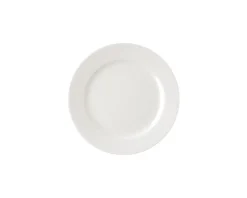 RAK Assiette plate rond ivoire porcelaine vitrifiée Ø 20 cm Banquet Discount