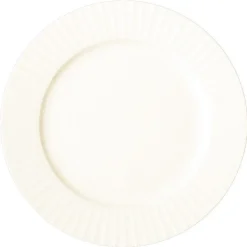RAK Assiette plate rond ivoire porcelaine vitrifiée Ø 27,1 cm Metropolis Outlet