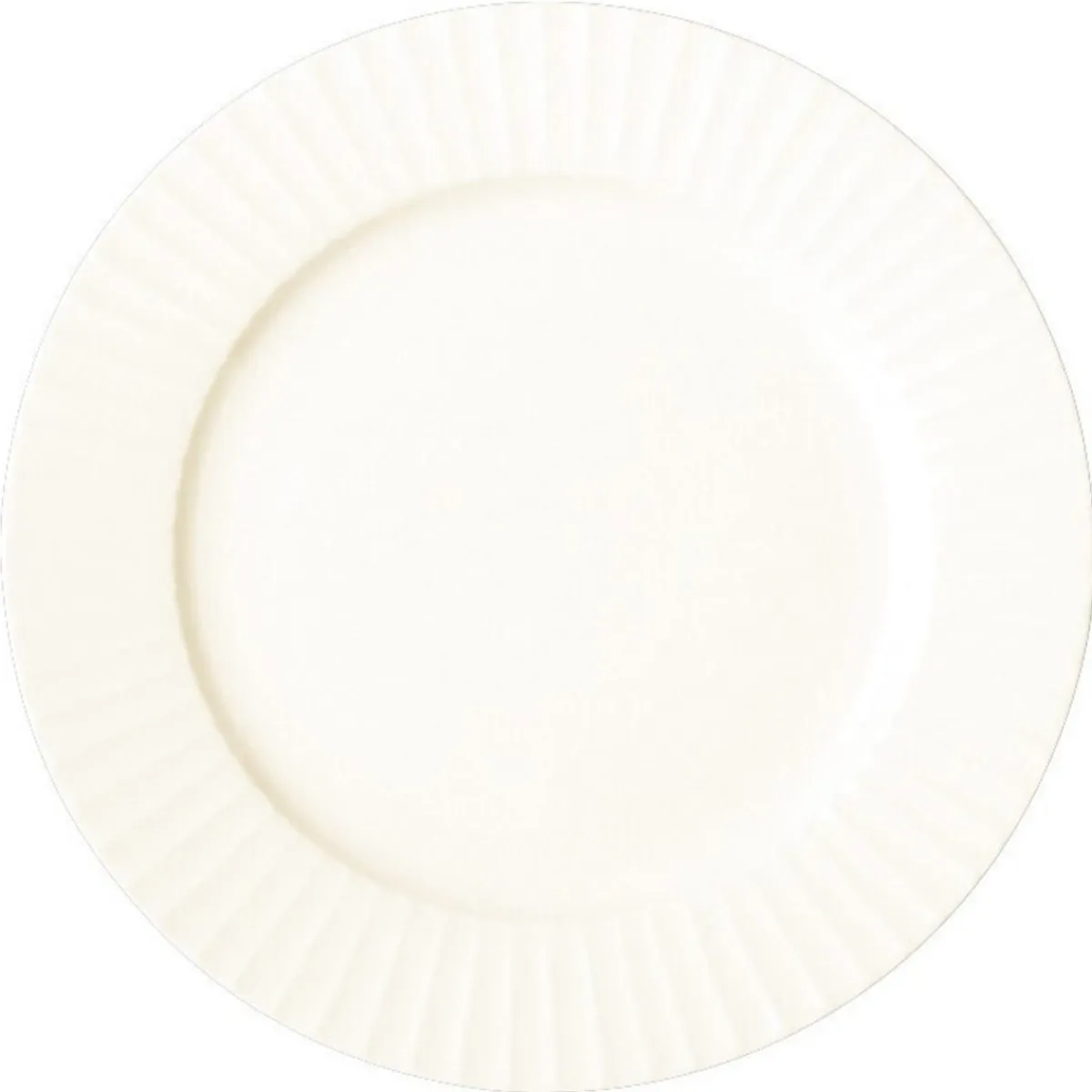 RAK Assiette plate rond ivoire porcelaine vitrifiée Ø 27,1 cm Metropolis Outlet
