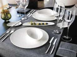 VILLEROY & BOCH Assiette plate rond ivoire porcelaine vitrifiée Ø 21 cm Sedona Best