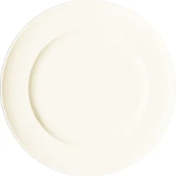 Assiette plate rond ivoire porcelaine vitrifiée Ø 29 cm Classic Gourmet - RAK Outlet