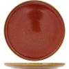 Assiette plate rond jaune porcelaine Ø 21 cm Elements Mustard - PROOF Clearance