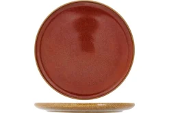 Assiette plate rond jaune porcelaine Ø 21 cm Elements Mustard - PROOF Clearance