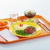 ARCOROC Assiette plate rond jaune verre opal Ø 23,5 cm Brush Best