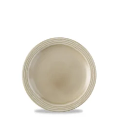 Assiette plate rond Linen porcelaine vitrifiée Ø 25,5 cm Harvest Norse - DUDSON New
