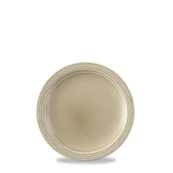 DUDSON Assiette plate rond Linen porcelaine vitrifiée Ø 23 cm Harvest Norse Discount