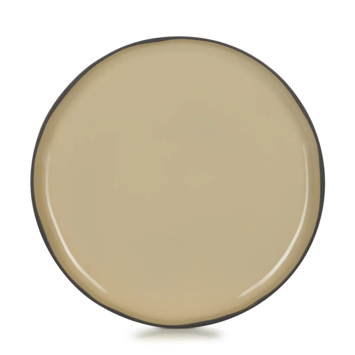 REVOL Assiette plate rond muscade porcelaine culinaire Ø 28 cm Caractère New