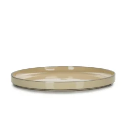REVOL Assiette plate rond muscade porcelaine culinaire Ø 28 cm  Caractère New