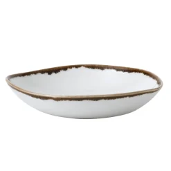Assiette plate rond Natural porcelaine vitrifiée Ø 26,4 cm Harvest - DUDSON Best