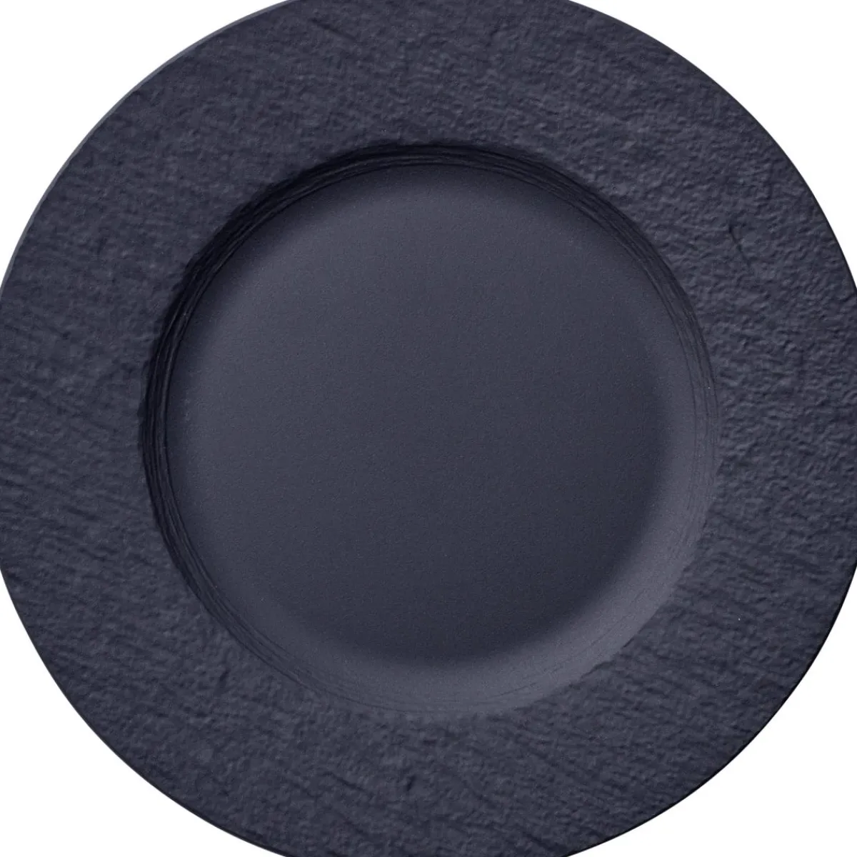 Assiette plate rond noir porcelaine Ø 22 cm The Rock - VILLEROY & BOCH Outlet