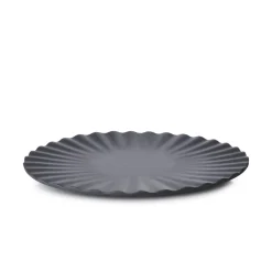 Assiette plate rond noir porcelaine culinaire Ø 17 cm Pekoe - REVOL Best