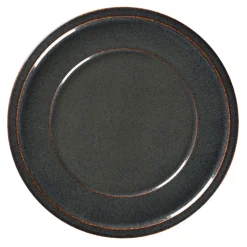 Assiette plate rond noir porcelaine vitrifiée Ø 23,7 cm stone Ease - RAK Online