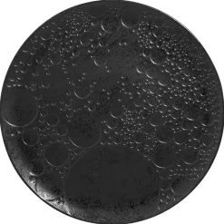 Assiette plate rond noir porcelaine vitrifiée Ø 29,9 cm Create - RAK