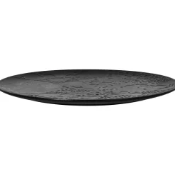 Assiette plate rond noir porcelaine vitrifiée Ø 29,9 cm Create - RAK