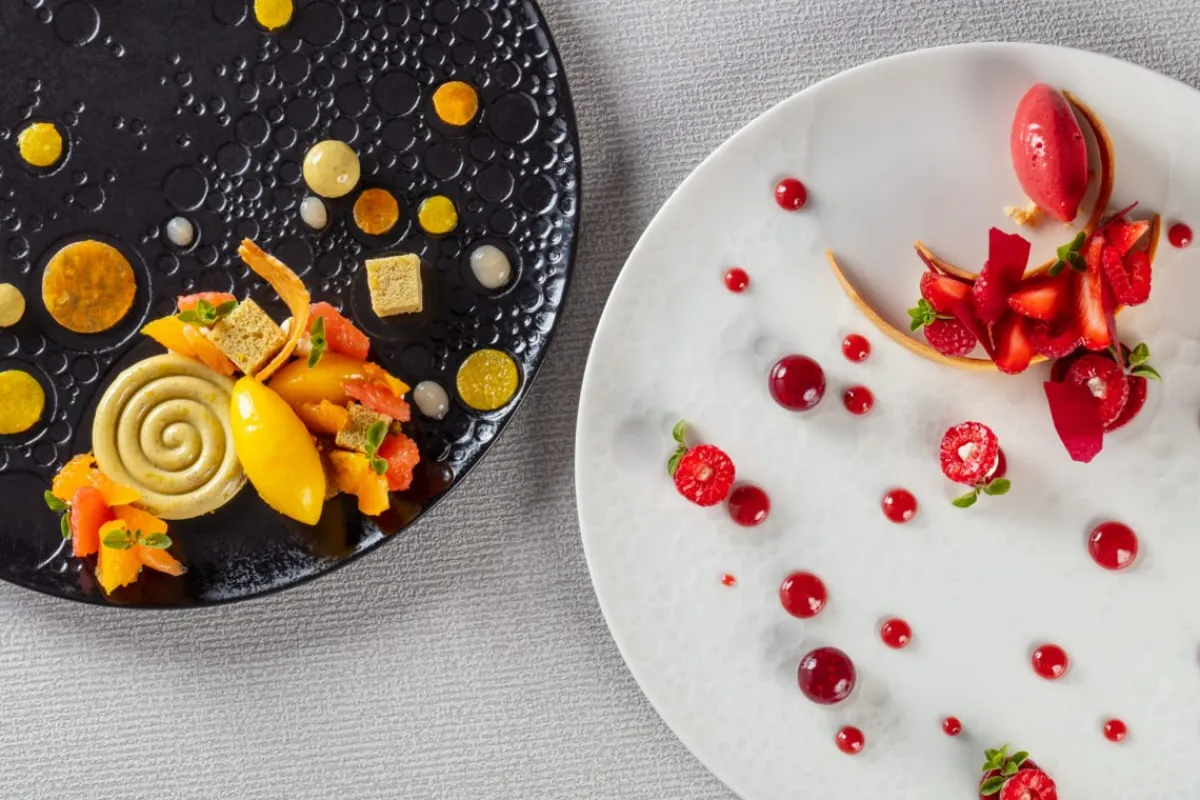 Assiette plate rond noir porcelaine vitrifiée Ø 29,9 cm Create - RAK