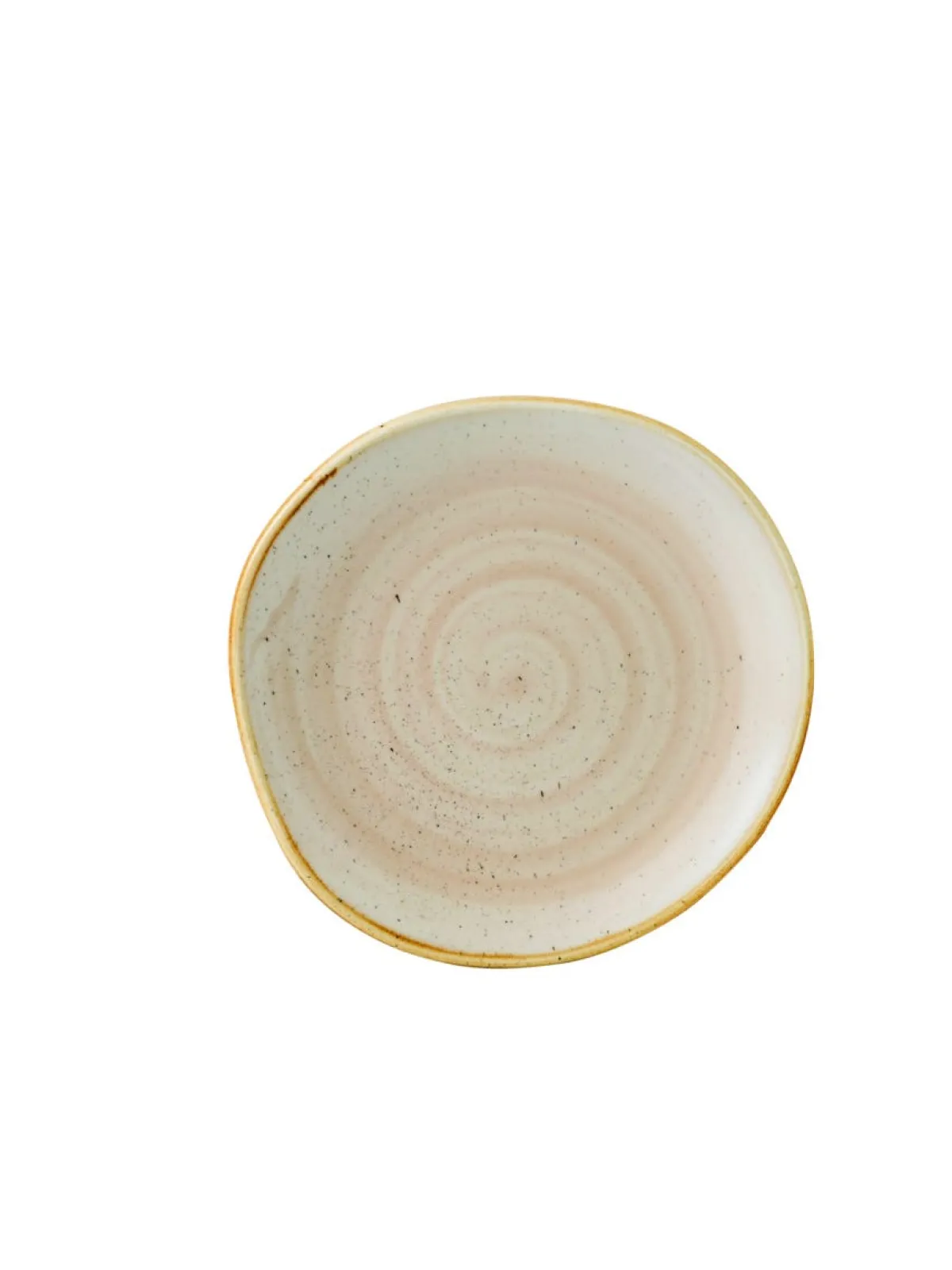 CHURCHILL Assiette plate rond Nutmeg Cream porcelaine vitrifiée Ø 18,6 cm Stonecast Nutmeg Best