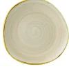 Assiette plate rond Nutmeg Cream porcelaine vitrifiée Ø 28,6 cm Stonecast Nutmeg - CHURCHILL Hot