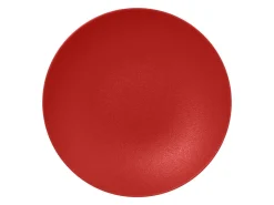 RAK Assiette plate rond rouge Ember porcelaine vitrifiée Ø 30,7 cm Neo Fusion Discount