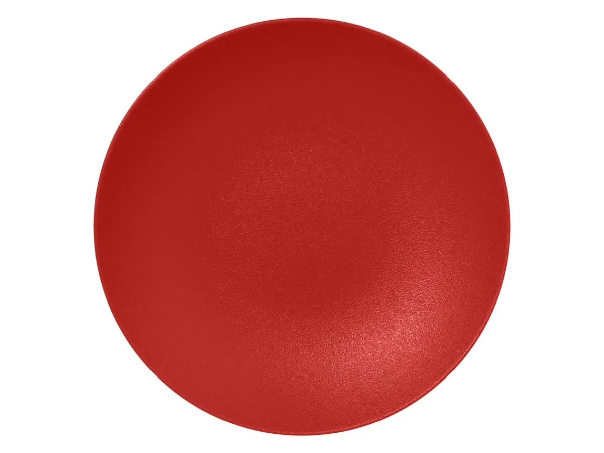 RAK Assiette plate rond rouge Ember porcelaine vitrifiée Ø 20,9 cm Neo Fusion