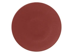 RAK Assiette plate rond rouge magma porcelaine vitrifiée Ø 24 cm Neo Fusion New