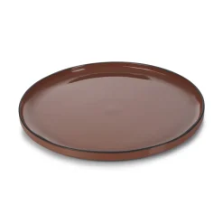 REVOL Assiette plate rond rouge porcelaine culinaire Ø 26 cm Caractère Discount