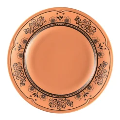 Assiette plate rond Tero Décor Alexandria porcelaine Ø 16,4 cm Earth - RAK Hot