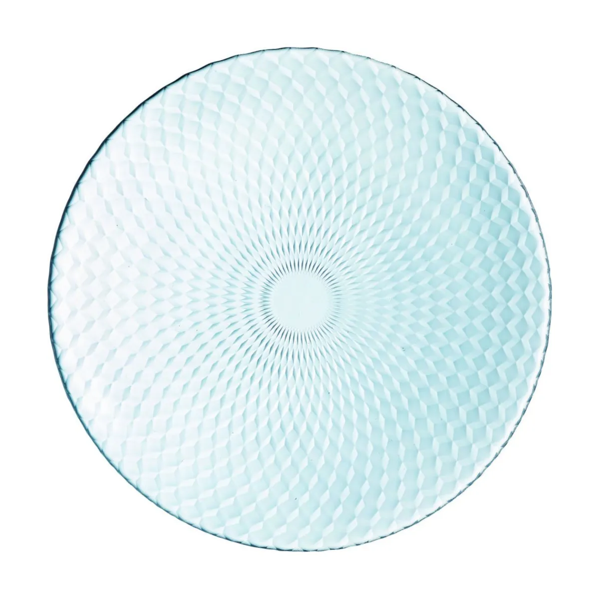 LUMINARC Assiette plate rond verre Ø 25 cm Pampille